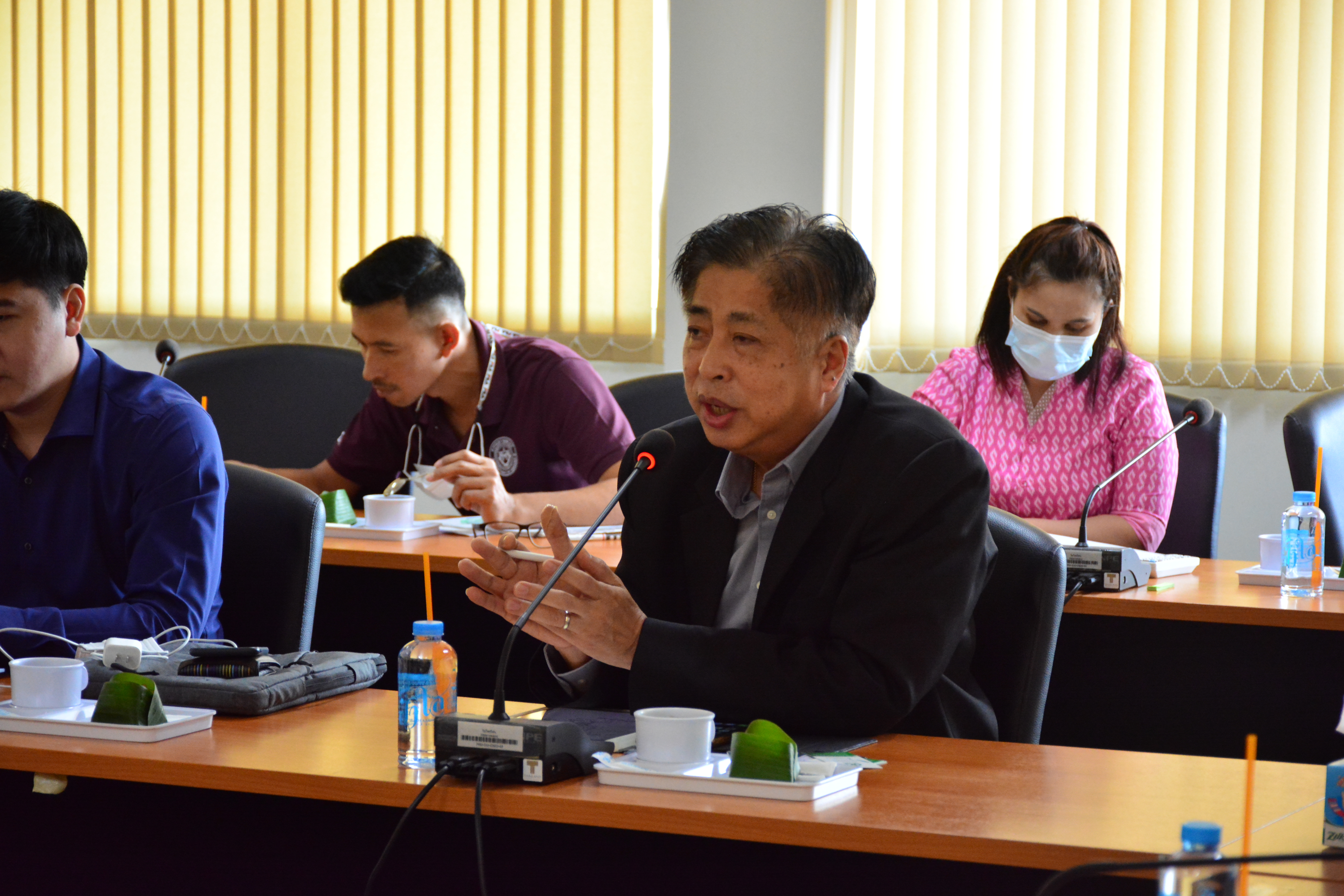 ร่วมประชุมเพื่อขับเคลื่อนและรายงานผลความคืบหน้าของโครงการสะพานสตูล - เปอร์ลิส (Andaman Gate Way)