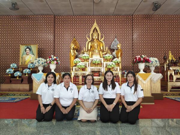 เข้าร่วมพิธีสวดพระพุทธมนต์และเจริญจิตตภาวนาถวายพระราชกุศลฯ เดือนสิงหาคม 2569