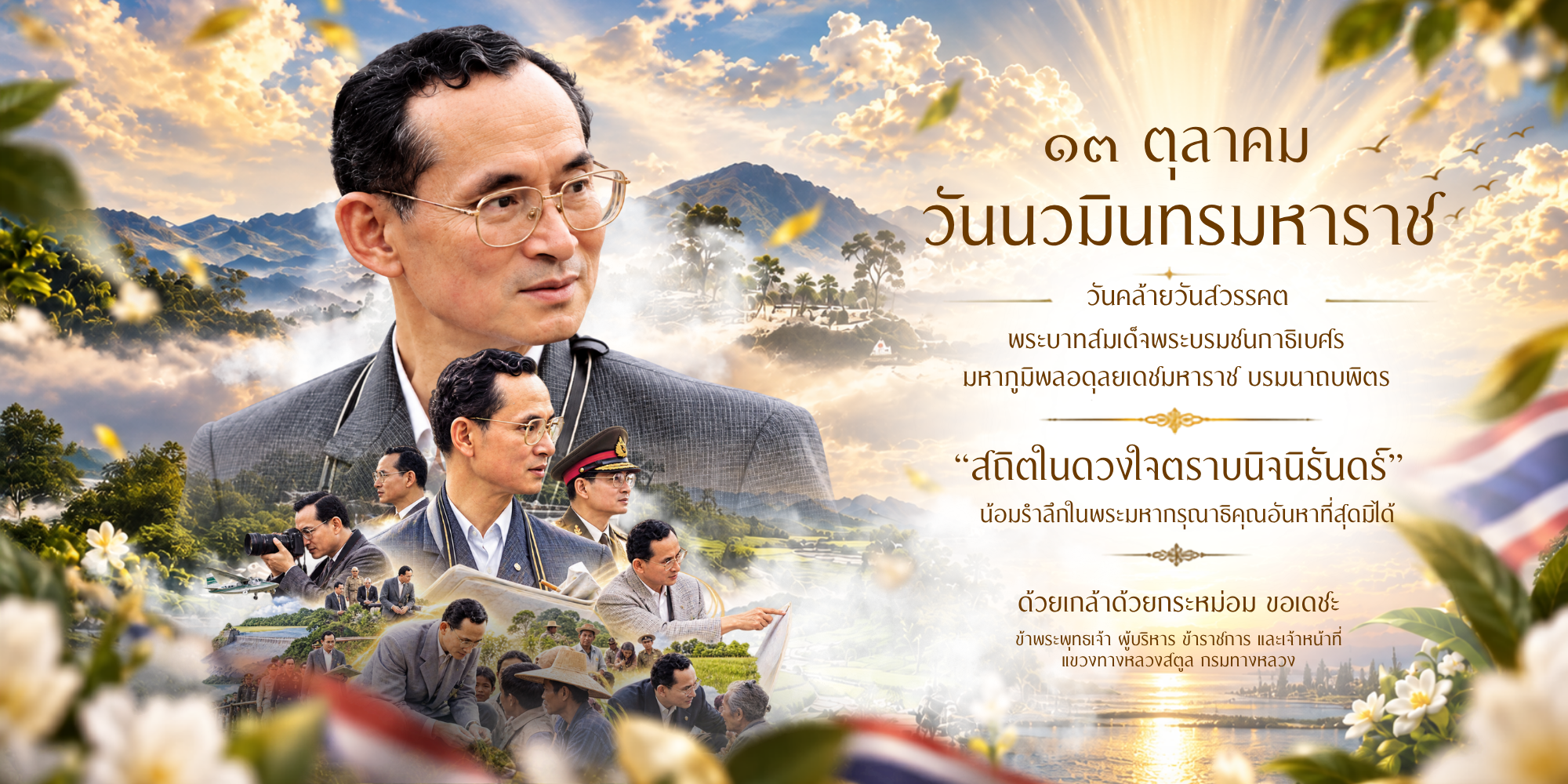 วันนวมินทรมหาราช 13 ตุลาคม